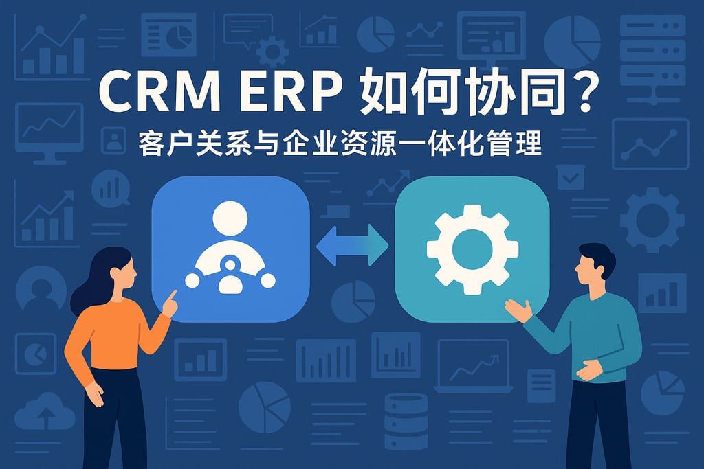 CRM ERP如何协同？客户关系与企业资源一体化管理